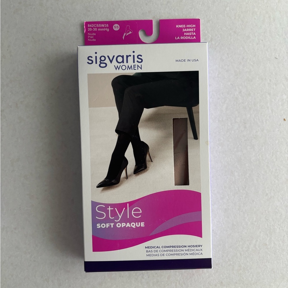 Sigvaris Soft Opaque Women's Knee High 20-30 mmHg